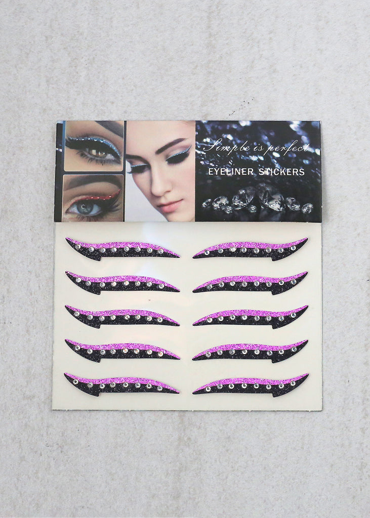 Rhinestones Eyeliner Stickers  ACCESSORIES - Shop Miss A