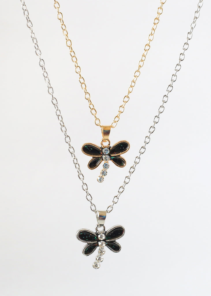 Mood Necklace - Dragonfly  JEWELRY - Shop Miss A