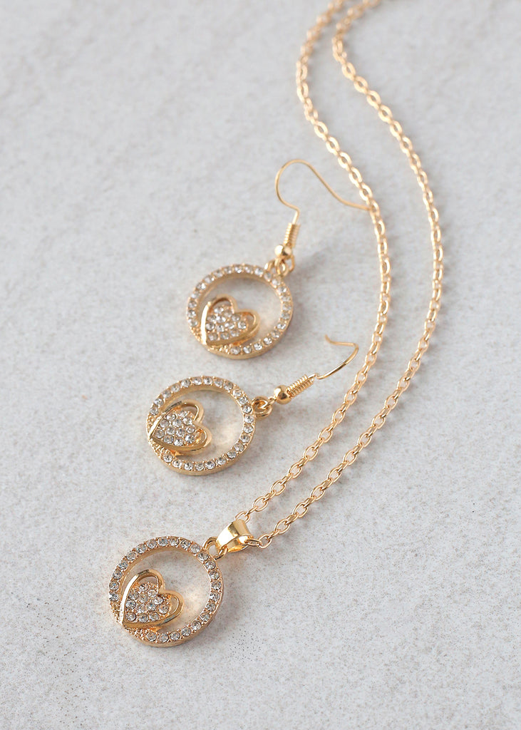 "Circle of Love" Necklace & Earring Set  JEWELRY - Shop Miss A
