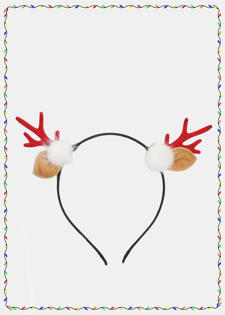 Miss A Christmas Headband - Red Antlers  HAIR - Shop Miss A